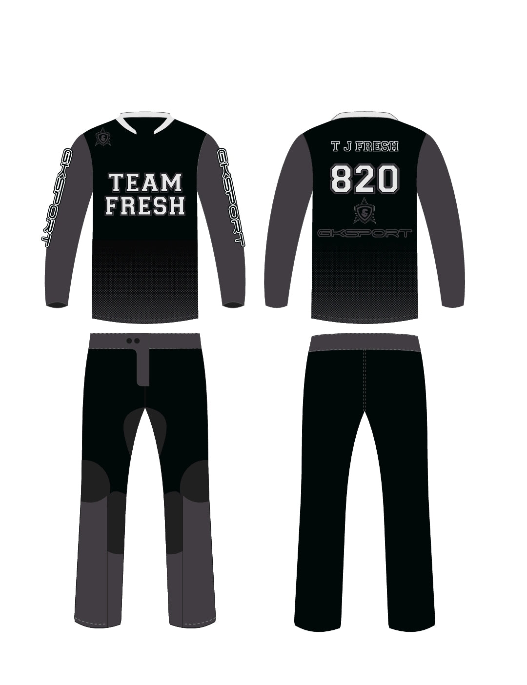 Motocross Grey Kits